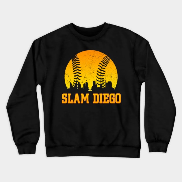 Vintage Slam Diego Crewneck Sweatshirt by cytoplastmaximume